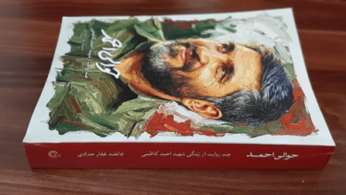 تصویر از یادداشت آقای علیرضا شاکری مجری صدا و سیما و فعال حوزه رسانه بر کتاب «حوالی احمد»